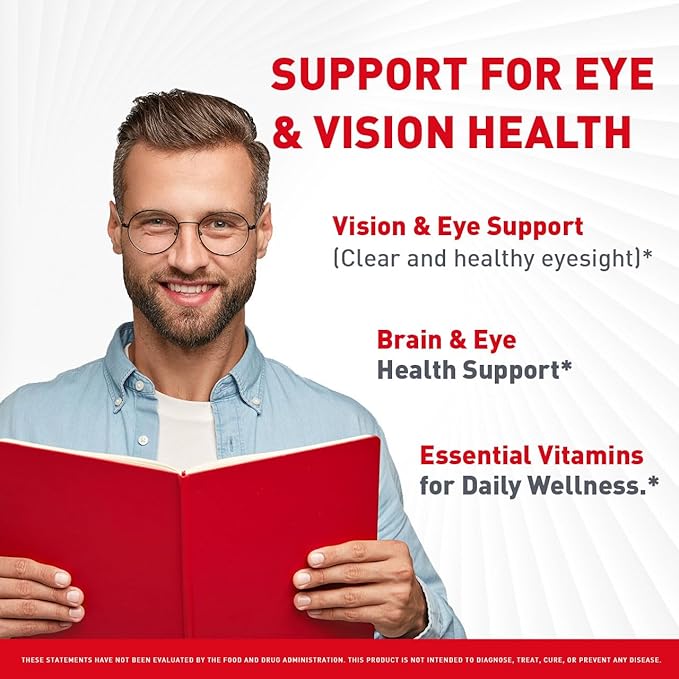 (3 Pack) Vismax Revive - Official VisMax Revive Support Eye Health &amp Vision Natural Premium Advanced Formula VisMaxRevive Supplement Pills Multivitamin for Overall Wellness 180 Capsules for 3 Mo