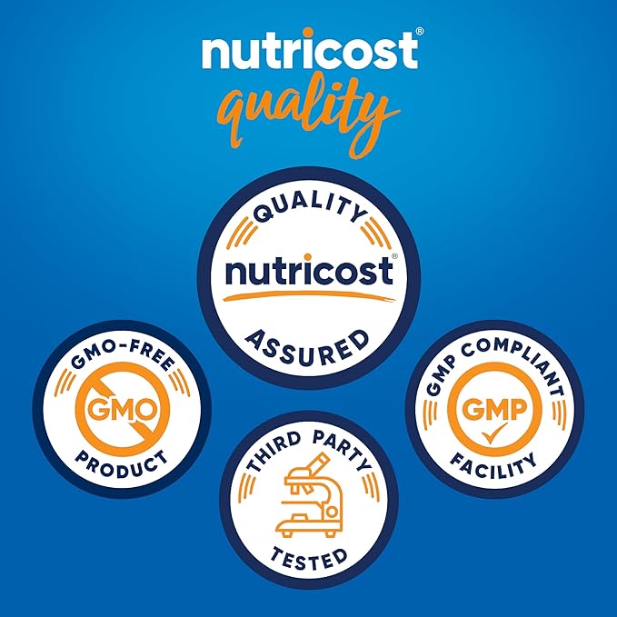 Nutricost Fiber Gummies (Berry Flavored) 120 Gummies - Dietary Fiber Supplement with Chicory Root 6g per Serving Vegan 60 Servings
