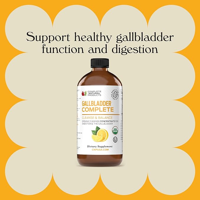 Complete Natural Products Liver Complete 8oz Kidney Complete 8oz &amp Gallbladder Complete 8oz Bundle