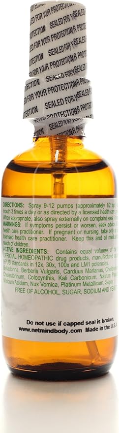 NET Remedies #4 Wood-Liver and Gall Bladder Meridians 59ml