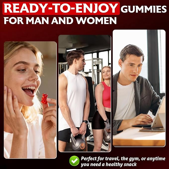 Creatine Monohydrate Gummies for Women &amp Men Creatine with Taurine &amp B6 Chewable Creatina Pre Workout Gummies for Max Strength &amp Muscle Growth Energy Endurance Creatine for Men &amp