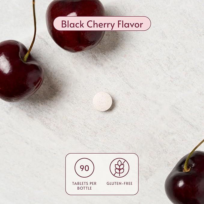 Bariatric Advantage B-12 Speedy Melts Vitamin B12 1000 mcg Supplement Fast Melting with 200 mcg of Folic Acid for Nutritional Support - Black Cherry 90 Count