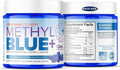 Pure Methylene Blue Pharmaceutical Grade Gummies - 60 Gummies 12mg Blue-Raspberry Flavor USA Made Liposomal Methylene Blue Chews with Vitamin C Ester &amp NAC Glycine for Brain Fuel &amp Mental Cl