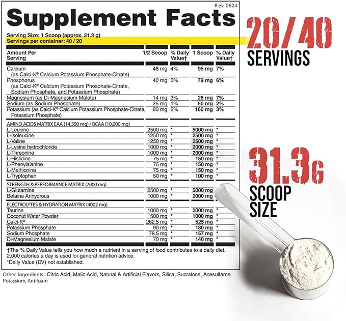 Apollon Nutrition Enigma – Complete EAA + BCAA Recovery Matrix | 23.5g Total Aminos 5g Leucine | Glutamine + Electrolytes | 40 Servings (40 Serving Paloma)