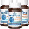 Raw Probiotics for Women &amp Men - 100 Billion CFU 35 Strains Organic Prebiotics &amp Natural Digestive Enzymes for Digestive Gut &amp Immune Health - Soy and Gluten Free Non-GMO 180 Vegan Ca