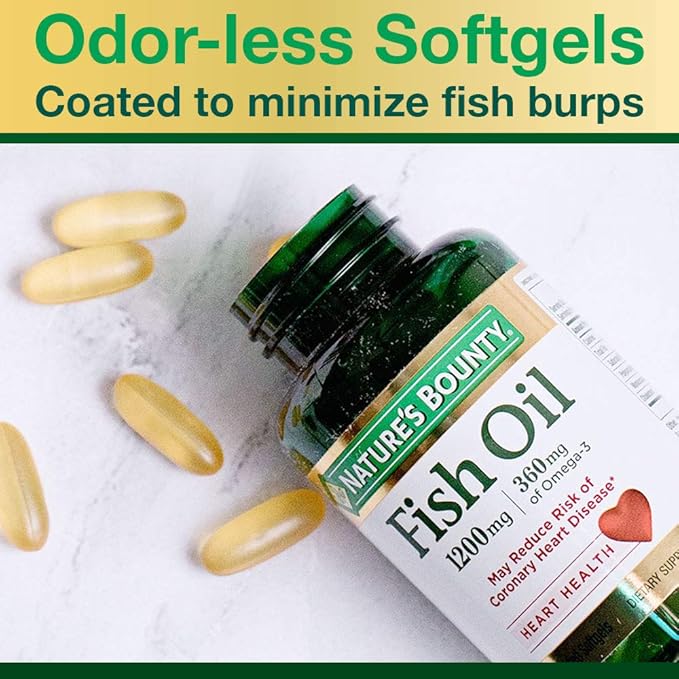 Nature's Bounty Fish Oil 200 Count