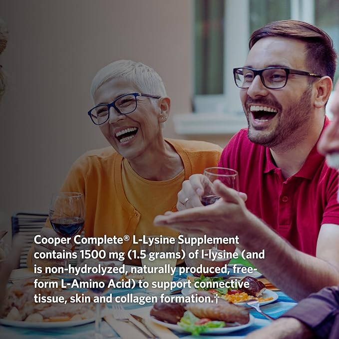 Cooper Complete L-Lysine - Pack of 1. 100 Vegetarian Capsules