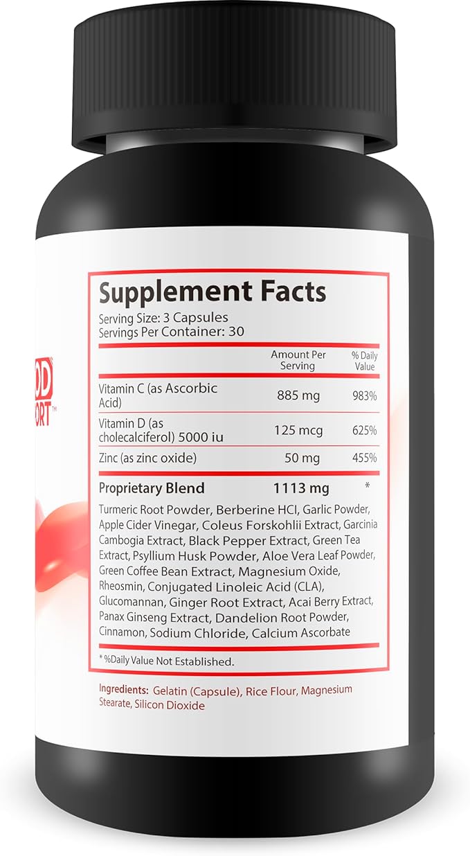 Sebi Blood Health Support - Blood Health Supplement - Blood Balance Blood Boost Formula - Inspired by Dr Sebi Blood Health - Help Improve Blood Flow &amp Reduce Oxidative Stress Naturally