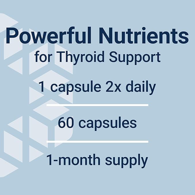 Life Extension Thyroid Support Complex - Thyroid Health Support Supplement with Vitamins A B Iodine Magnesium L-Tyrosine Ashwagandha &amp Ginseng for Energy – Non-GMO Gluten-Free - 60 Capsules