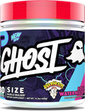 GHOST Size Muscle Builder Dietary Supplement - Warheads Sour Watermelon 30 Servings – Support Muscle Growth &amp Strength Building for Men &amp Women - Creatine &amp Betaine - Free of Sugar &amp