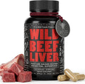 Wild Foods Beef Liver Capsules - Grass-Fed &amp Pasture-Raised | 3000mg Ancestral Supplement for Natural Energy &amp Immune Support | Organ Supplement for Men &amp Women | Keto Paleo Carnivore (1