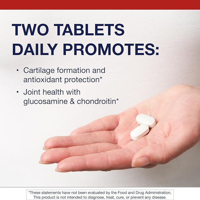 Metagenics ChondroCare - Joint Support with Glucosamine Chondroitin &amp MSM - Supports Mobility Cartilage &amp Knee Comfort - Antioxidant Mineral Complex - Gluten-Free - cGMP Certified - 240 Tabl