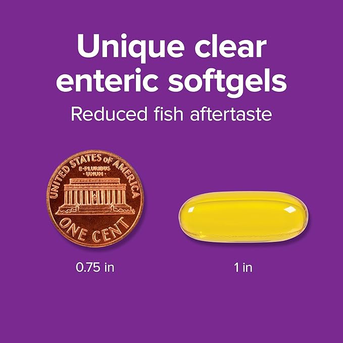 Webber Naturals Triple Omega 3-6-9 2400 mg Fish Oil Per Serving High Potency 180 Softgels No Fishy Aftertaste Ultra-Purified for Heart Brain and Cardiovascular Health Shellfish-Free