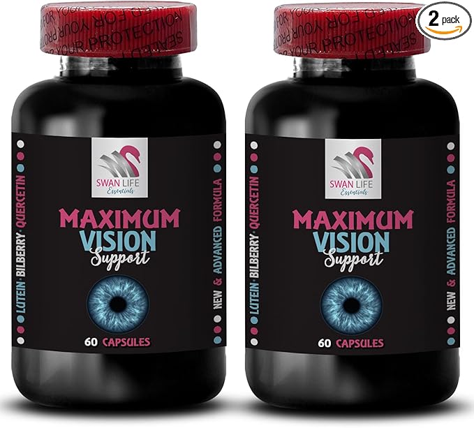 Clear lens - EYE VISION SUPPLEMENT - Sharp perception Focus sharp Better focus Sharp details Vision boost Eye strength Crisp focus Vision enhancer Focus clear 2 Bottle 120 Capsules