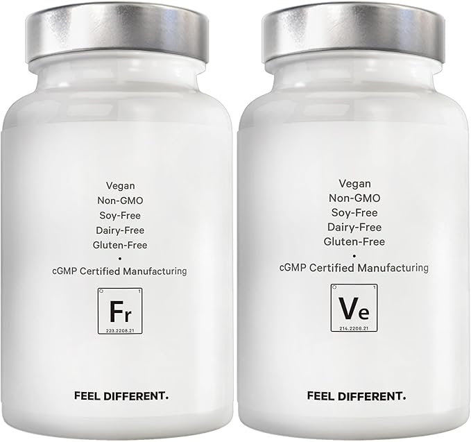 Amen Fruits + Veggies Vitamins Bundle Raw Whole Food Multivitamin Capsules Greens Vegetables Red Fruits &amp Berries Vegan Blend Fibers + Phytonutrients Superfood Minerals Supplement Non-GMO 18