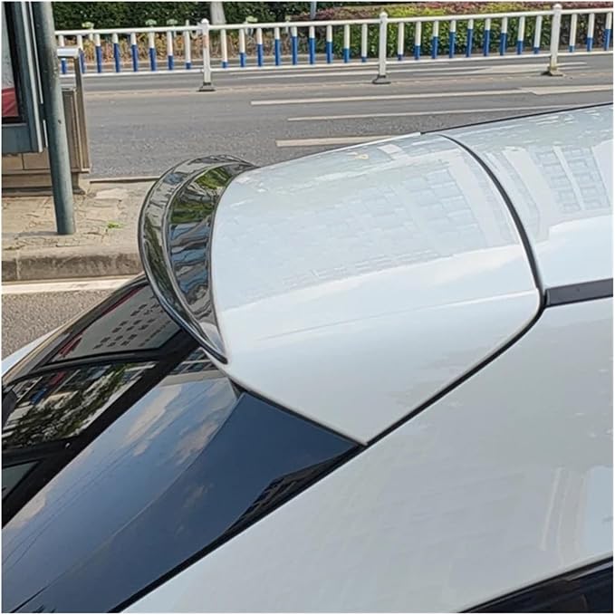 Glossy ABS Rear Trunk Lid Spoiler Wing Compatible with Benz CLA Class X118 CLA200 260 CLA35 CLA45 AMG Car Tail Roof Trim Splitter (Color : Carbon Fiber) binbin06792 store