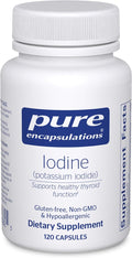 Pure Encapsulations Iodine - Supplement to Support The Thyroid &amp Help Maintain Healthy Cellular Metabolism - with Premium Potassium Iodide - 120 Capsules