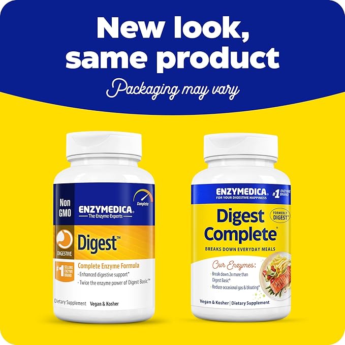 Enzymedica - Digest Complete Digestive Enzyme Formula 180 Capsules