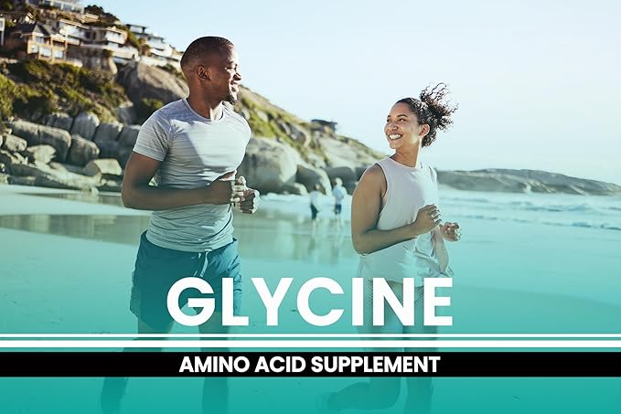 PURE ORIGINAL INGREDIENTS Glycine (365 Capsules) No Magnesium Or Rice Fillers Always Pure Lab Verified