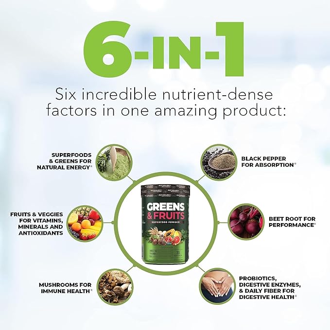 Nutrology Greens &amp Fruits Powder-Naturally Sourced Superfood Chocolate (30 Servings) BCAA Natural Plant Based BCAA Powder Orange Coconut Flavor (30 Servings)
