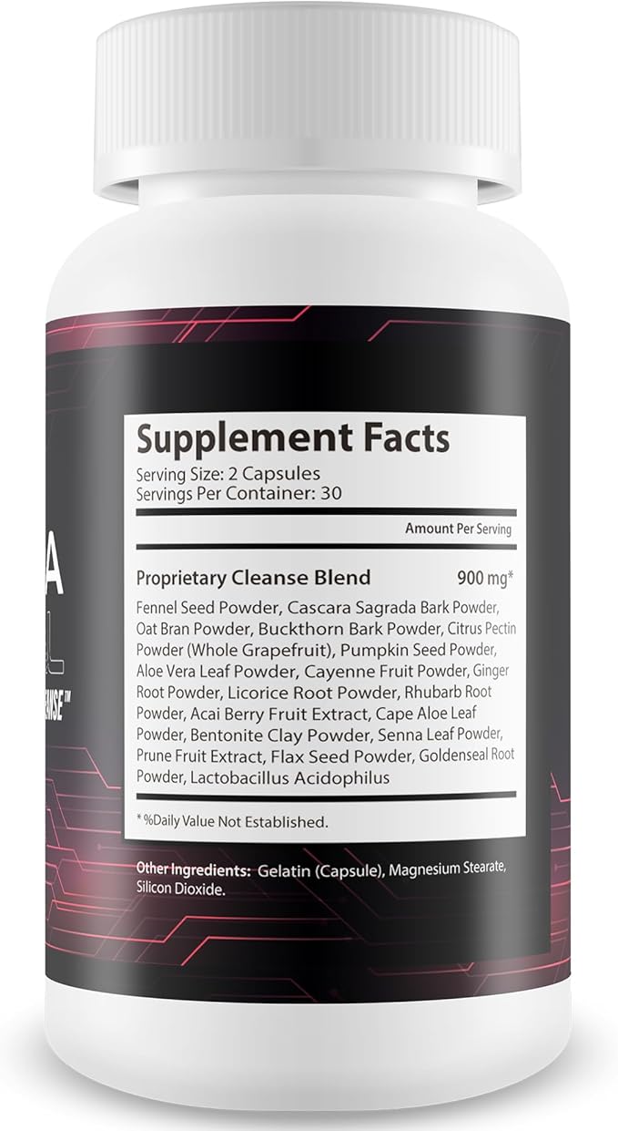 Cocoa Ritual Gut Cleanse - Our Best Bloat Reducing Gut Detox Cleanse - Support Reduced Body Swelling - Immunity Colon Cleanse Pills - Slim Gut Detox Cleanse - Colon Cleansing Formula For Gut Health