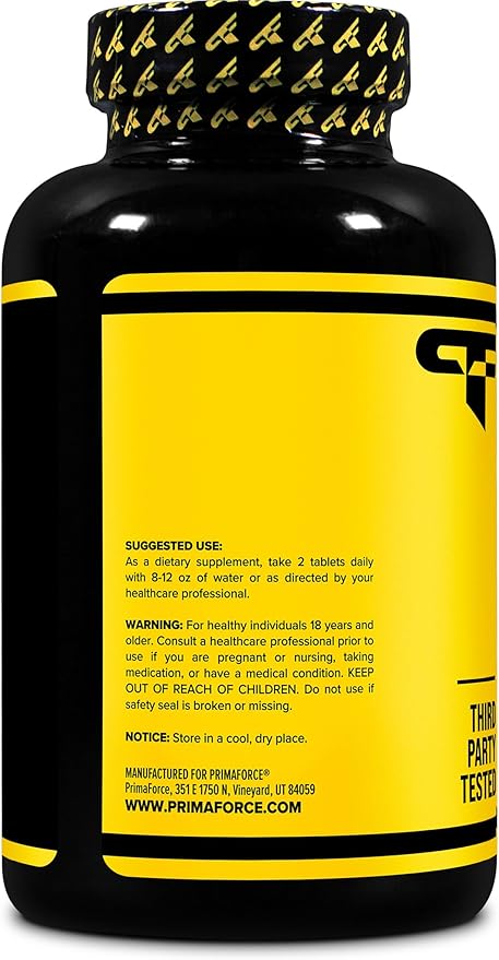 Primaforce L-Citrulline 2500mg 240 Tablets 120 Servings