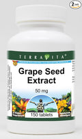 Grape Seed Extract - 50 mg (150 Tablets ZIN: 406583) - 2 Pack