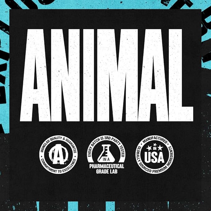 Animal Nitro EAA - Post-Workout Recovery and Repair Supports Lean Muscle Growth Complete Spectrum of Essential Amino Acids &amp BCAA Supplement for Men and Women 44 Packs