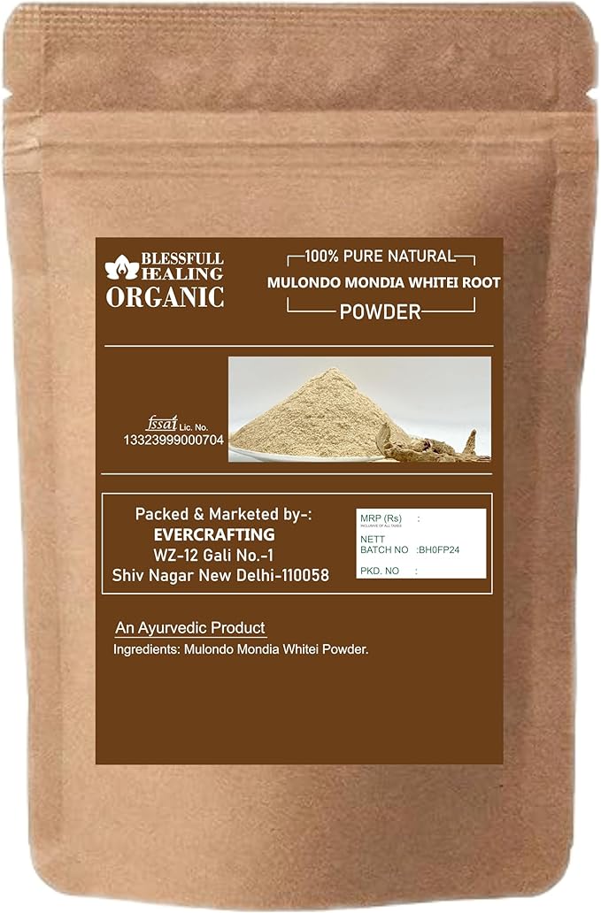 Organic Mulondo Mondia Whitei Root Powder 100% Pure Natural 100 Gram / 3.52 oz