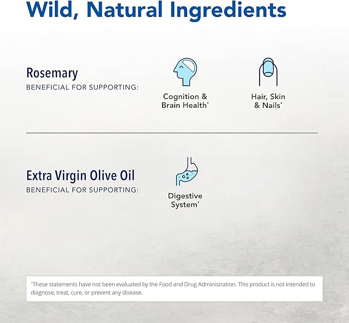 NORTH AMERICAN HERB &amp SPICE Rosemanol - 1 fl. oz. - Wild Rosemary Oil - Supports Healthy Nerves Potent Antioxidant - Non-GMO - 120 Servings