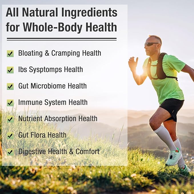 Probiotics for Women &amp Men - 300 Billion CFU 24 Strains + 15 Organic Herbs Prebiotics Blend Daily Probiotic for Digestive Health Immune Gut Bloating - 240 Vegetarian Capsule (240-Days Supply)