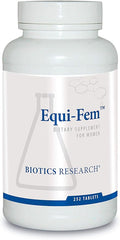 Biotics Research Equi Fem Multi Vitamin Mineral Supplement for Women High Dose Multi for Pre-Menstrual Support Black Cohosh Dong Quai Digestive Enzyme Support 252 Tablets