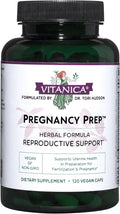 Vitanica Pregnancy Prep Reproductive System Support Vegan 120 Capsules