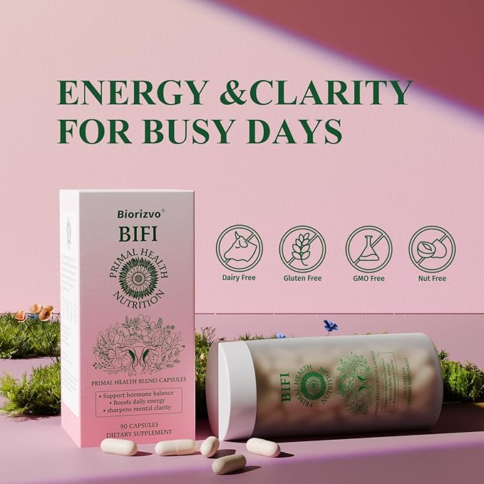 Beef Organ Supplement for Women – Primal Health Blend Capsules Supports Vitality &amp Energy Cycle Health Hormone Balance for Women Immunity Skin &amp Hair Hormone Harmony for Woman 90 Capsule