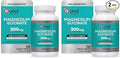 Qunol Magnesium Glycinate 300mg100% Glycinate Chelated Magnesium Supplement150ct Tablets(Pack of 2)