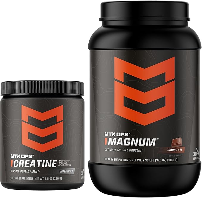 MTN OPS Creatine + Magnum Protein Chocolate Bundle