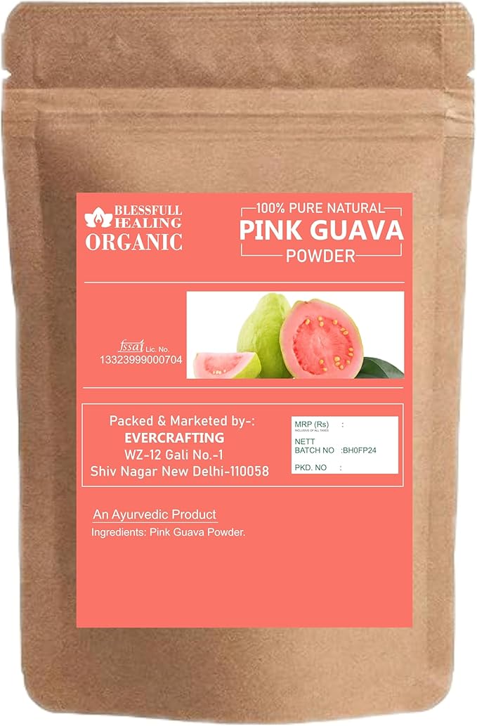 Organic Pink Guava Powder 100% Pure Natural 200 Gram / 7.05 oz