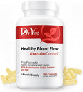 Vascular Control – NAC CoQ10 Benfotiamine Betaine (3 Month Supply) Circulation Heart Health Energy &amp Endurance Support – Antioxidant B Vitamins Supplement