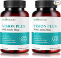 Vision Plus Eye Vitamins with Lutein 20mg Bilberry &amp Blueberry Extract - Key Antioxidants for Eye Health Support - 90 Capsules Non-GMO