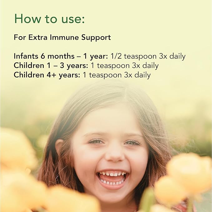 CHILDLIFE ESSENTIALS First Defense - Kids Immune Support Immune Support for Kids Toddlers 1-3 Babies 6 Months+ Vitamin Syrup with Elderberry Zinc Non GMO Gluten Free - 4 Fl Oz (Pack of 3)
