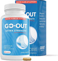Mt. Angel Vitamins Go Out - Extra Strength Support - Uric Acid Balance with Tart Cherry Celery Seed Turmeric - Non-GMO Gluten-Free - 60 Caps