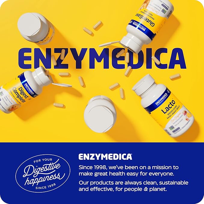 Enzymedica Pro-Bio Shelf Stable Stomach-Acid Resistant Probiotic for Healthy Digestion 10 Billion CFU 120 Count