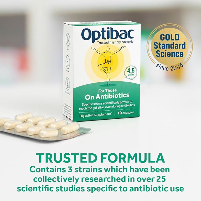 Probiotics For Those on Antibiotics.