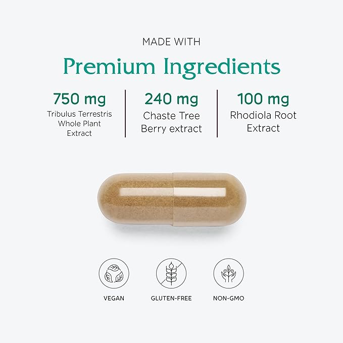 Vitanica Pregnancy Prep Reproductive System Support Vegan 120 Capsules