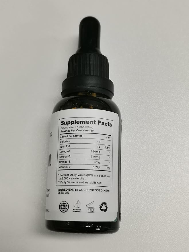 Omega Oil 3-6-9 Organic Drops Non-GMO 0805-A004