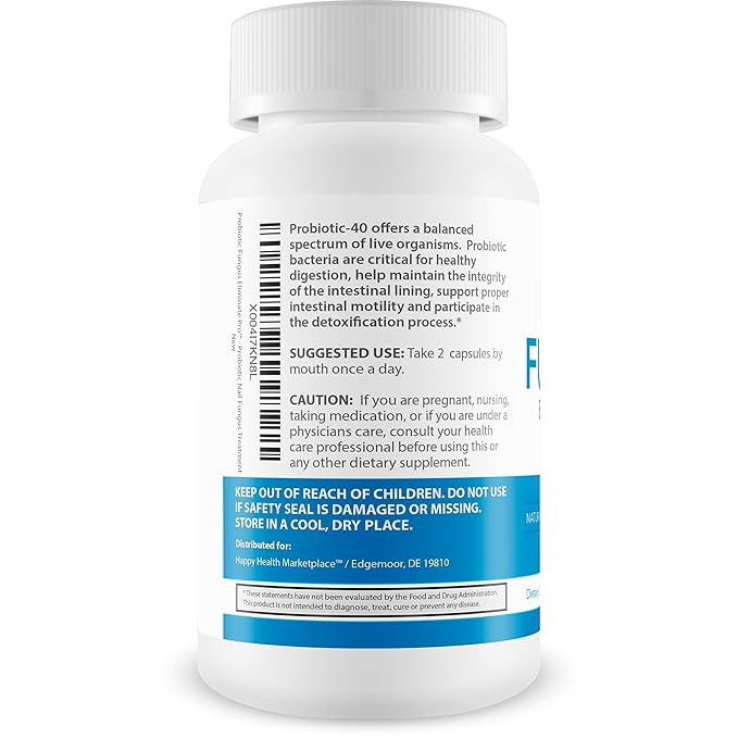 Probiotic Fungus Eliminate Pro - Our Best Natural Probiotic Fungus Eliminator - Our Best Nail Fungus Probiotic - Our Best Natural Foot Nail Fungus Pills - Our Best Nail Fungus Treatment for Toenail