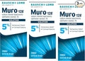Muro 128 5% Sodium Chloride Hypertonicity Ophthalmic Solution from Bausch + Lomb 0.5 Fl Oz (15 mL) - 3 Pack