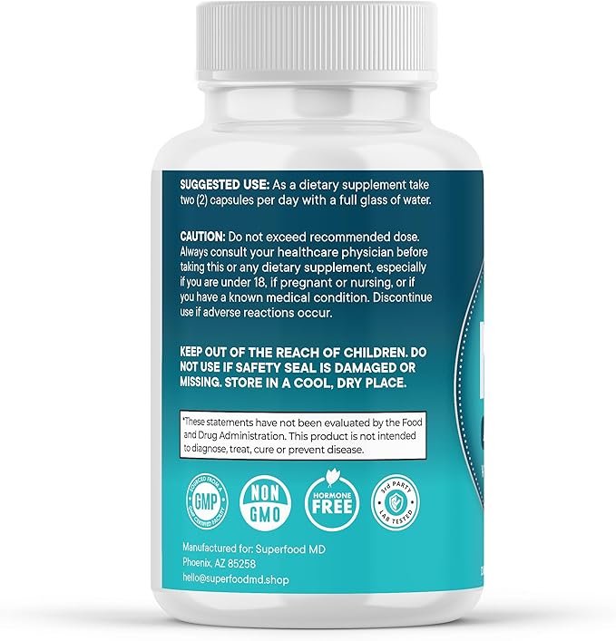 NAD+ Supplement - Liposomal + Resveratrol for Women &amp Men Astaxanthin CoQ10 Alpha Lipoic Acid Green Tea Urolithin - 180 Capsules