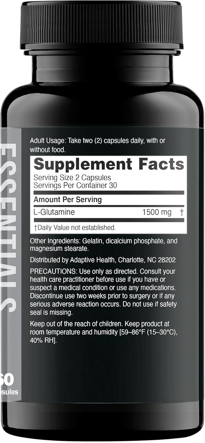 Nugenix Essentials L-Glutamine and Total-T Testosterone Booster for Men