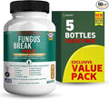 Fungus Break Pro Max Nail &amp Hair Supplement 60 Capsules Biotin 5000mcg with Vitamins &amp Herbal Blend (5)